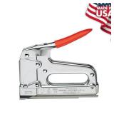 Arrow T72 Heavy Duty Wire and Cable Staple Gun, Manual Stapler for Installing Wiring for Telecommunications, Internet, and Computer Cables, uses T72 Insulated Staples - Retail: $51