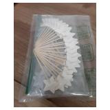 Gyufise 42Pcs Little Star Cupcake Toppers Glitter Twinkle Star Cupcake Picks Wedding Engagement Baby Shower Birthday Party Cake Decorations Supplies Mixed Size Silver - Retail: $8