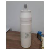 MARKS ON OUTSIDE OF BOTTLE STANLEY IceFlow Cap and Carry Water Bottle 36 oz | Wide Mouth Twist Lid | Lightweight and Leakproof for Travel and Sports | Insulated Stainless Steel | BPA-Free | Cream Glim