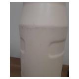 MARKS ON OUTSIDE OF BOTTLE STANLEY IceFlow Cap and Carry Water Bottle 36 oz | Wide Mouth Twist Lid | Lightweight and Leakproof for Travel and Sports | Insulated Stainless Steel | BPA-Free | Cream Glim