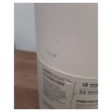 MARKS ON OUTSIDE OF BOTTLE STANLEY IceFlow Cap and Carry Water Bottle 36 oz | Wide Mouth Twist Lid | Lightweight and Leakproof for Travel and Sports | Insulated Stainless Steel | BPA-Free | Cream Glim