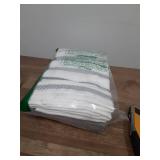 KitchenAid Albany Kitchen Towel 4-Pack Set, Grey/White, 16\"x26\" - Retail: $15