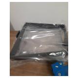 ALXEH 10 Inch Trapezoid Table Legs Black, DIY Furniture Metal Legs for Coffee Table, Bench Stool Cabinet Furniture Feet - Set of 2 - Retail: $33