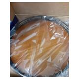 Farmhouse Oak 9\" Lazy Susan Turntable Organizer for Cabinet, Round Wooden Lazy Susan Organization and Storage for Dining Table, Pantry, Kitchen, Countertop, Cupboard,Home Decor, Walnut Wood - Retail: