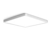 12 inch Square LED Ceiling Light, 3200LM 24W 5000K DayLight Super Bright Ceiling Lights, White Flush Mount LED Lamp, Recessed Lighting fixtures for Kitchen Bathroom Bedroom Hallway Office Garage - Ret