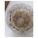Aeyee Vintage Wall Sconce, Antique Brass Wall Light with Pull Chain On/Off Switch, Crystal Floral Bedside Wall Lamp for Entrance, Bedroom, Hallway - Retail: $70