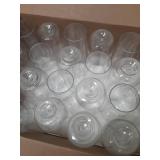 DECADORN Clear Stemless Champagne Flutes Plastic 24 Pack - 9oz Plastic Champagne Glasses - Durable and Sturdy Mimosa Glasses For Parties - Shatterproof, Recyclable, BPA-Free, Smooth Rims. - Retail: $2