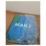 Aliceset Mahjong Rack Storage Bag 21 x 6.5 x 2 Inches Mahjong Gifts for Women Mah Jong Tile Bags with Zipper for Tiles and Pushers Rack Storage Bags Gifts Accessories(Only Bag)(Royal Blue) - Retail: $