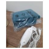 2.5 Lbs Weighted Heating Pad for Neck and Shoulders, Electric Heating Pad, 5 Heat Settings, 4 Auto-Off Timers, Ideal Gift for Mom, Dad, Soft Flannel Machine-Washable - Retail: $3,587