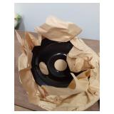 4 Pack Black Cooktop Drip Pans, Compatible with GE Hotpoint Stove. Include 2 Pcs 6