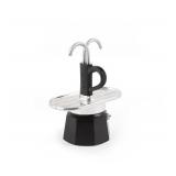 Bialetti Mini Express Stovetop espresso percolator, 2-Cup, Aluminum - Retail: $39,869