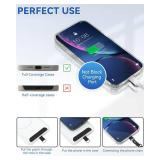 VVAAGG Cell Phone Lanyard for iPhone: Crossbody Phone Strap Adjustable Neck Wrist Strap Anti Theft Long Lanyard Travel Essential for Women Most iPhone and Android Smartphones - Retail: $8