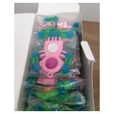 LENDOD 24 PCS Astronaut Transformable Pop Fidget Spinners Toys with Keychain - Party Favors Bulk & Goodie Bag Stuffers for Kids, Sensory Travel Toy for Ages 4-8, Treasure Box Toys for Classroom - Reta