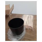 100 PCS Coffee Stirrer and Holder Set 6 inch Wooden Coffee Stirrers with Round Ends Disposable Coffee Stir Sticks Beverage Stirrer Sticks Plastic Drink Stirrer Holder for Cafe Drink Stations Bar - Ret