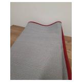 BEQHAUSE Kitchen Runner Rugs 20\"x48\", Non-Slip Kitchen Mats for Floor, Super Absorbent and Stain Resistant Kitchen Rug, Machine Washable Rugs for Kitchen, Hallway, Laundry & Sink, Red - Retail: $30