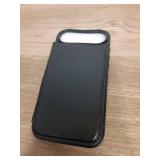 HianDier for iPhone 17 Air Case Wallet with Card Holder PU Leather for iPhone 17 Air Phone Case with Double Magnetic Closure Women Men Shockproof Protective Flip Protective Cover-Black - Retail: $13