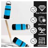 Greant Double Protective Water Bottle Boot compatible with Hydro Flask, Silicone Flex Boot compatible with Hydroflask Boot, Universal Anti-Slip Bottle Sleeve, 1 pack - Retail: $7