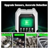 Stud Finder Wall Scanner 5 in 1 Multifunctional Upgraded Smart Wall Scanner, Stud Sensor Beam Detector with Battery for Wood Metal and AC Wire Detection, Comes with HD LCD Display and Audio Alarm - Re