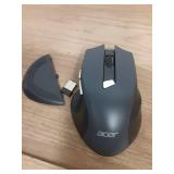 acer Wireless Mouse for Laptop, 2.4GHz Computer Mouse 3 Adjustable DPI Office Cordless USB Mice with USBA Receiver, 6 Buttons, 1600 DPI, Medium to Large Sized Hands Compatible with PC, Laptop, Desktop