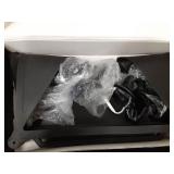 Starlink Mini Protective Cover & Hard Case with 4 Suction Cups + 2 Carabiners Silicone Cover for StarLink Mini, Waterproof Lightweight Travel Accessories (Black) - Retail: $20