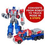 Transformers Toys Heroic Optimus Prime Action Figure - Timeless Large-Scale Figure, Changes into Toy Truck - Toys for Kids 6 and Up, 11-inch (Amazon Exclusive) - Retail: $28