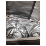 Pre Owned HOTOR Insulated Lunch Box for Men & Women - Leak-Proof Cooler Lunch Bag with 4 Pockets, Adjustable Strap, Ideal for Work, Picnic, Travel - Large, Black, 13.0\"Ã7.9\"Ã9.1\" - Retail: $2