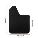 4Pcs Car Mud Flaps Universal Fit Black Color - Retail: $15