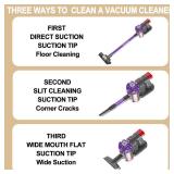 Kids Vacuum That Really Works, Pretend Play Cleaning Toy for Toddler, 3-in-1 Cordless Vacuum Interactive Toy for Children Age 3 4 5 6, Housekeeping Gift for Boys Girls Birthday - Retail: $2,962