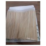 DTmasao 200PCS 6 inch Bamboo Skewers for wooden sticksï¼ BBQï¼Appetiserï¼Fruitï¼Cocktailï¼Kabobï¼Chocolate Fountainï¼Grillingï¼Kitchenï¼crafting and Party. Î¦=3mm