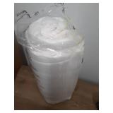 Bedsure GentleSoft Sherpa Fleece Blanket Queen Size for Bed, Non-Heated, Thick and Warm Throw for Women and Men, Soft Fuzzy Plush Queen Blanket for Winter, Cream, 90x90 Inches - Retail: $54