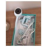 NETVUE Peekababy Baby Camera with Wireless Audio, Adjustable Crib Mount Monitor, Works via 2.4GHz Wi-Fi for Wide Coverage & Stable Connection, Smart App, Two-Way Talk, No Screen (Blue) - Retail: $70