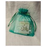 Gold Tone Open Hoop Earrings