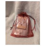 Crystal Accent Gold Tone Huggie Hoop Earrings