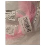 LED Pink Feather Cake Topper