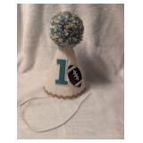 First Birthday Football Party Hat