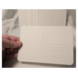 Yellow Metal Box w/ Post Cards