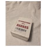 Affirmations for a Bad*ss Card Deck