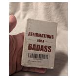 Affirmations for a Bad*ss Card Deck
