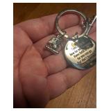 Inspirational Graduation Quote Keychain
