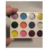 12 Color Glitter Nail Powder Set