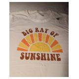 Big Ray of Sunshine T-Shirt - Size Small