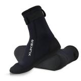 XUKER Neoprene Water Socks 3mm, Sand Proof Beach Volleyball Socks Diving Socks for Outdoor Water Sports Small