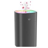 Humidifiers for Bedroom, Personal Desktop Plant Humidifier Indoor 400ML Office Portable Small Humidifier for Travel Oil Diffuser with Night Light Auto Shut-Off