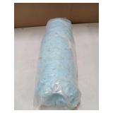 DR.DUDU 5lbs Shredded Memory Foam Filling for Bean Bag Filler, Soft and Convenient Pillow Stuffing Foam for Couch Cushion Dog Bed Chair Arts Crafts, Added Gel Particles (Blue)
