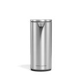 simplehuman 9 oz. Touch-Free Automatic Rechargeable Sensor Pump, Brushed Stainless Steel, New