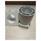 Dryer Vent Cover 4 inch with UV RESISTANT - Outdoor Dryer Vent Cover Natural Energy Saving, Dryer Vent Seal for Home Exterior