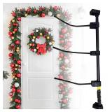 Christmas Garland Hanger for Front Door Frame,Garland Hanger for Front Door Frame Adjustable 