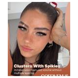 Goddvenus Manga Lash Clusters With Spikes Wispy Cluster Eyelash Extensions Fluffy Anime Eyelashes Clusters Reusable Faux Mink Fairy Individual Lash Extension (D Curve 12-18mm 204 pieces)