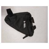 FMHXG Mountain Bike Bag Triangular Tool Oxford Cloth Storage Bag 7.87 x 7.28 x 1.57in Outdoor Cycling Saddle Bag Bicycle Crossbar Equipment Accessories Black