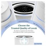 LEVOIT Genuine Core 300-P, RF and S Replacement Filter, Supports HEPA Sleep Mode, High-Efficiency Activated Carbon for Removal of Smoke, Odor, Allergens, Pollen,1 Pack, white - Retail: $30
